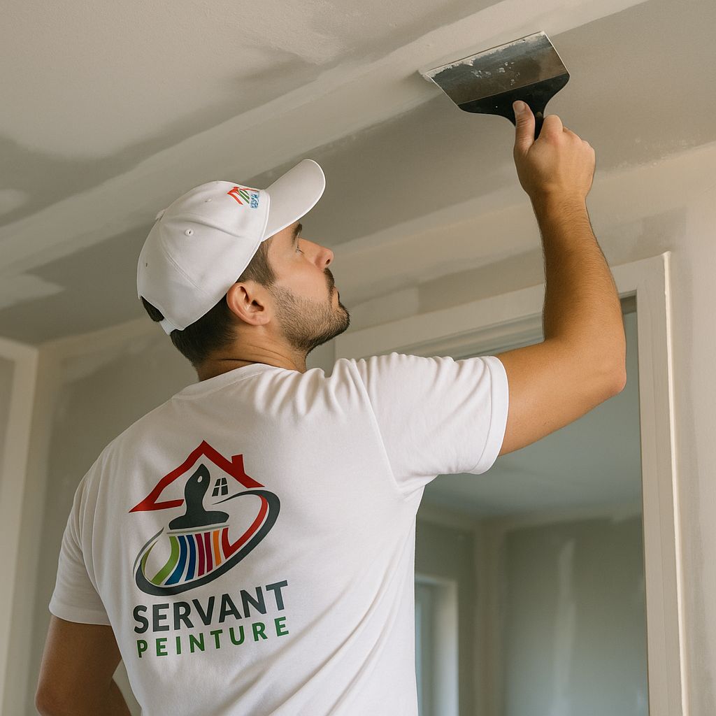 Ratissage et ponçage pour surfaces prêtes à peindre